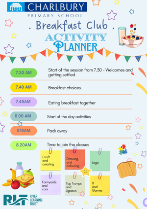 Breakfast club schedule